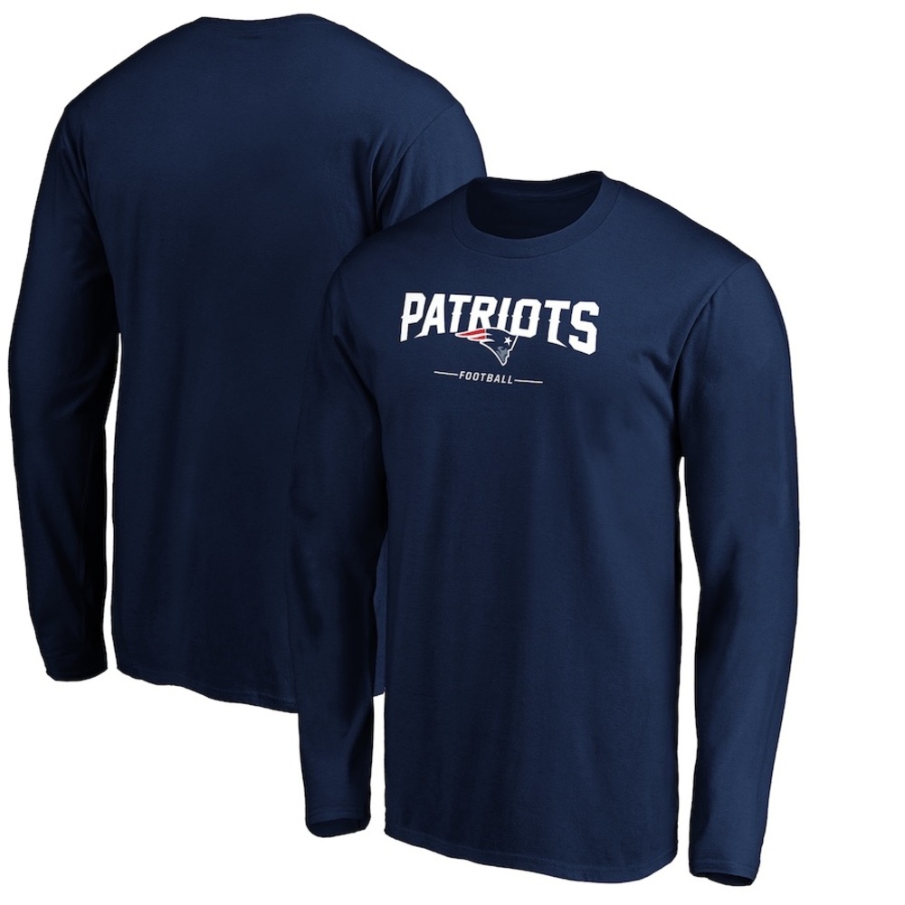 New England Patriots Football Mens Long Sleeve Shirt